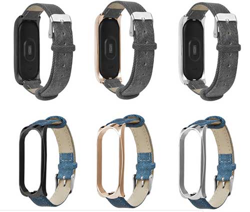 kožený remienok na mi band 4