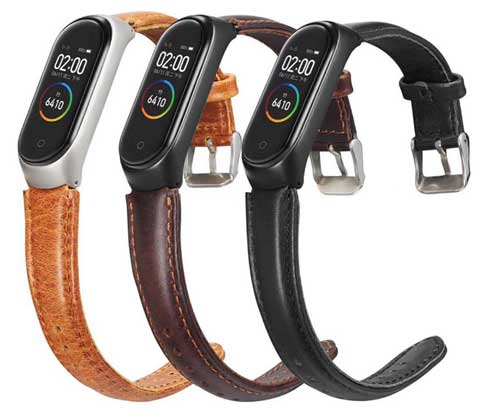 Kožený remienok Xiaomi Mi Band 4