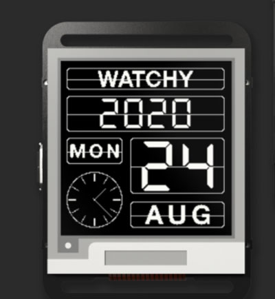 Inteligentné hodinky Watchy