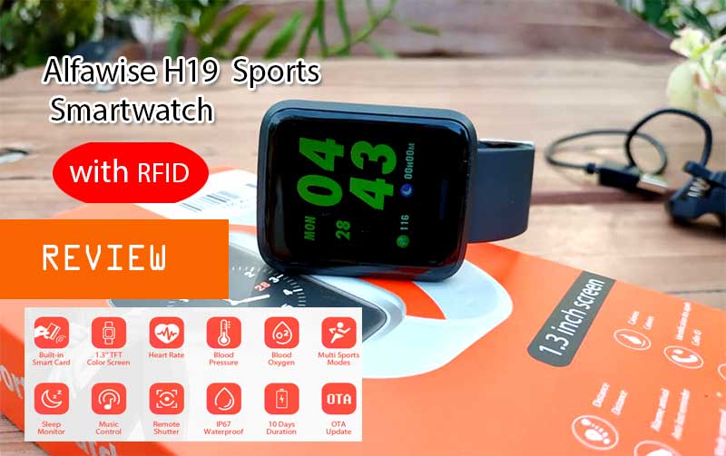 [Recenzia] Alfawise H19 RFID Športové inteligentné hodinky