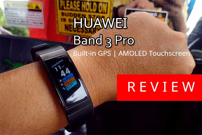 [Recenzia] Huawei Band 3 Pro Smartband - MultiSport + GPS Fitness Tracker