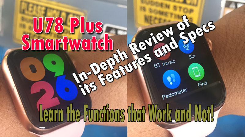 Recenzia inteligentných hodiniek U78-Plus