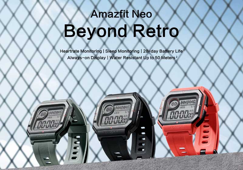 Inteligentné hodinky Amazfit Neo