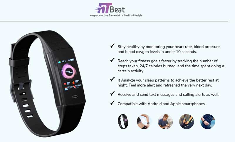 Inteligentné hodinky Fitbeat