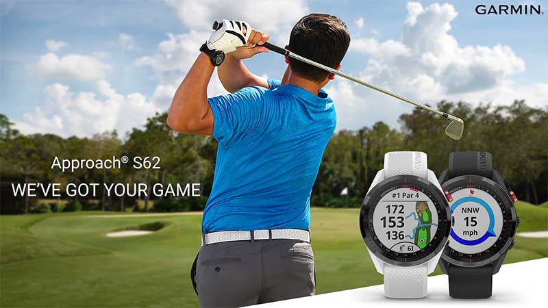 Inteligentné hodinky Garmin Approach S62