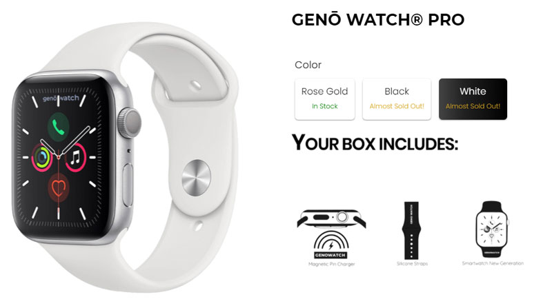 Inteligentné hodinky Geno-Watch-Pro