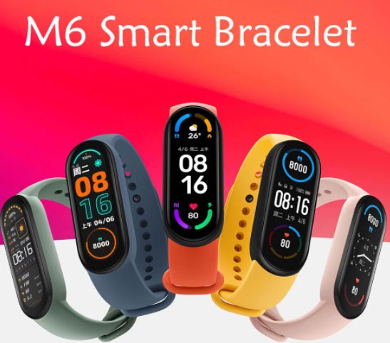 Smartband M6 - recenzia funkcií, klon Mi Band 6