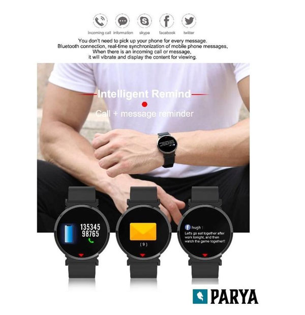 Model Parya Smartwatch PP69 - prehľad funkcií