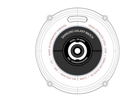 Registrácia Samsung Galaxy Watch FCC