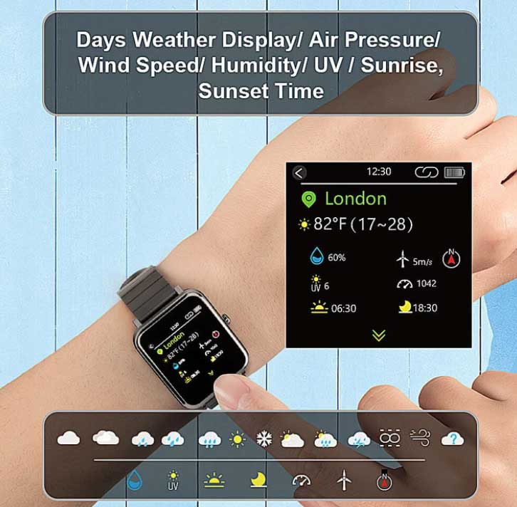 Quartzový model Tinwoo-T12-SMartwatch-2020
