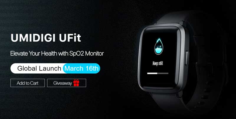 UMIDIGI UFit Smartwatch - prehľad funkcií