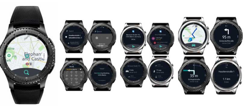 Aplikácia WeGo pre Galaxy Watch Active
