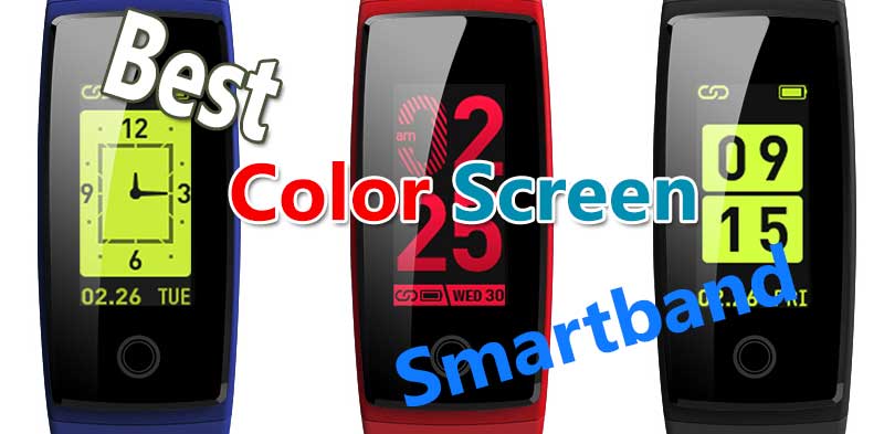 Najlepší farebný pásik Smartband - lacný sledovač fitnes pre rok 2018