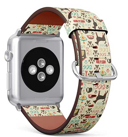 Retro remienok na výmenu psa pre Apple Watch