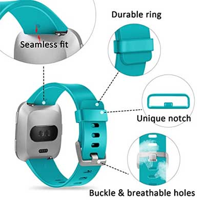 Najlepší remienok na inteligentné hodinky Fitbit Versa Lite