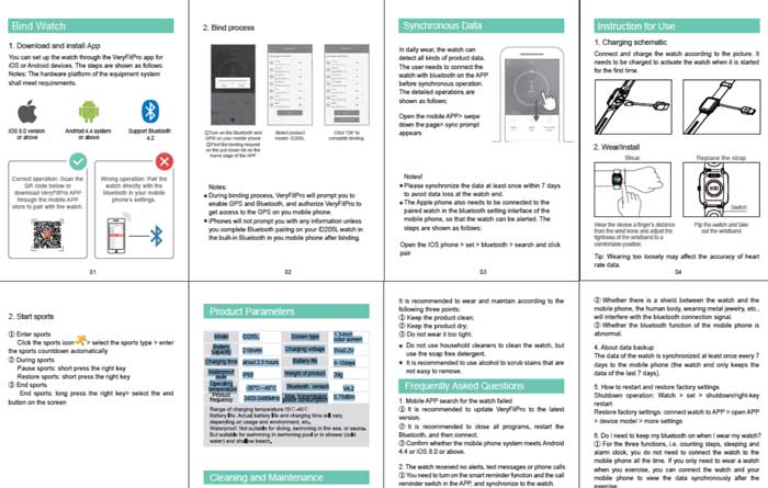 Používateľská príručka k inteligentným hodinkám Lintelek-id205L