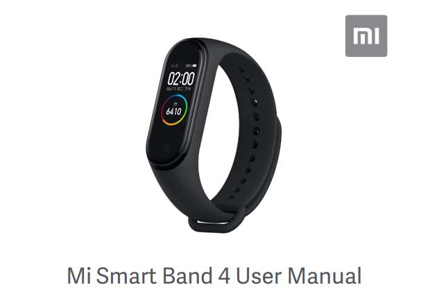 Používateľská príručka k Xiaomi Mi Band 4