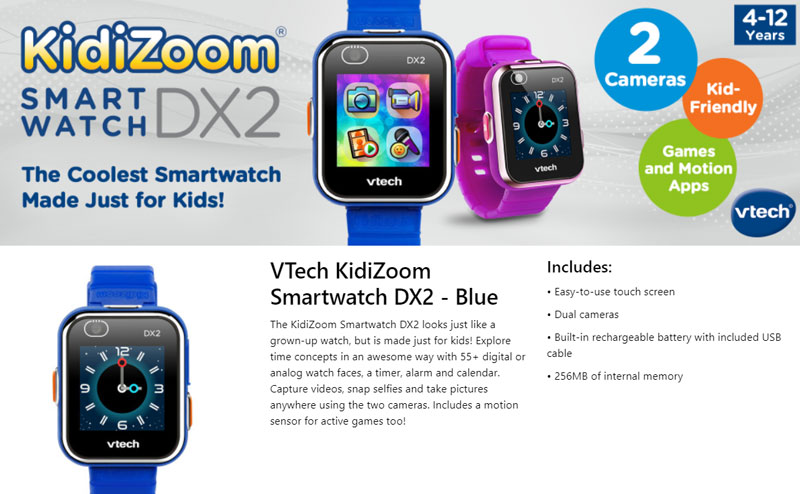 [Problémy a riešenia] Inteligentné hodinky VTech KidiZoom DX2