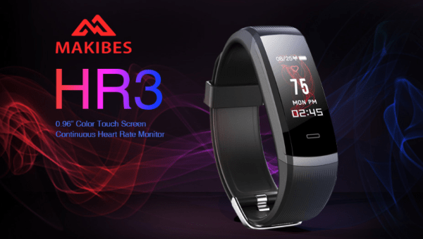 Makibes HR3 - Športový farebný displej Smartband