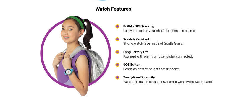 Inteligentné hodinky Sprint WatchMeGo