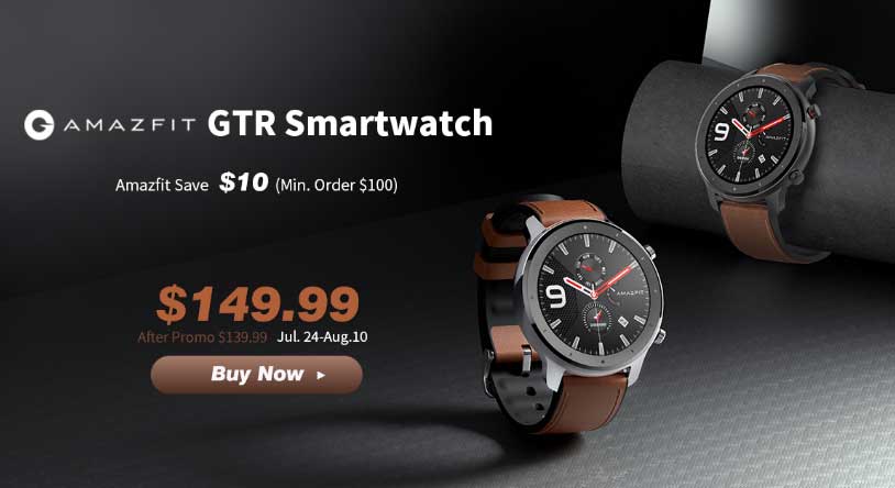 Globálny výpredaj Amazfit GTR!